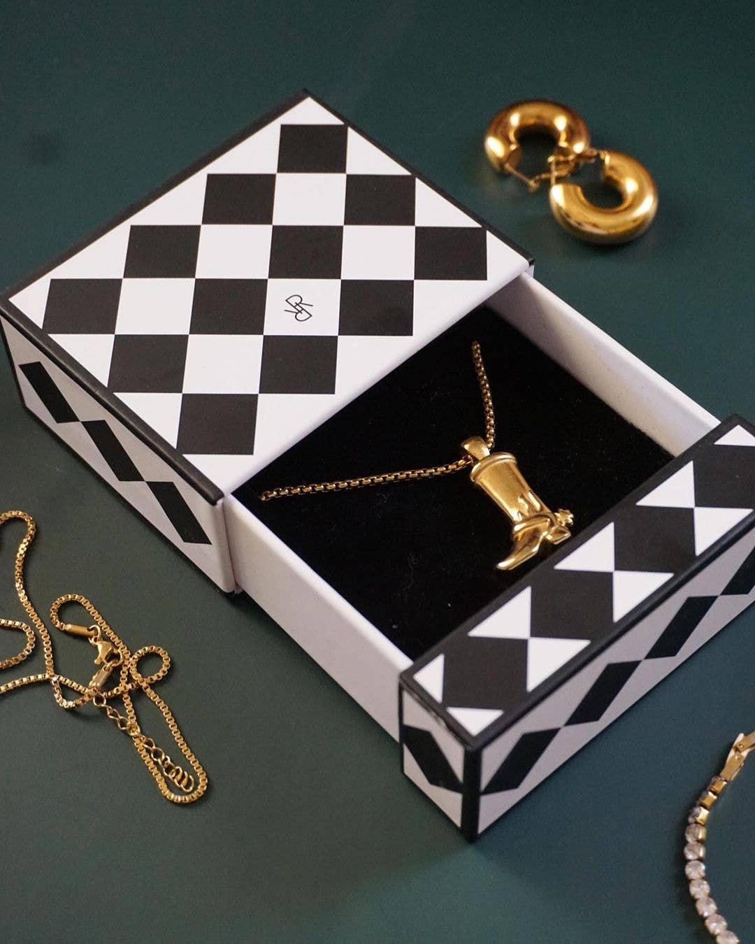 18k Gold Plated Cowboy Chain