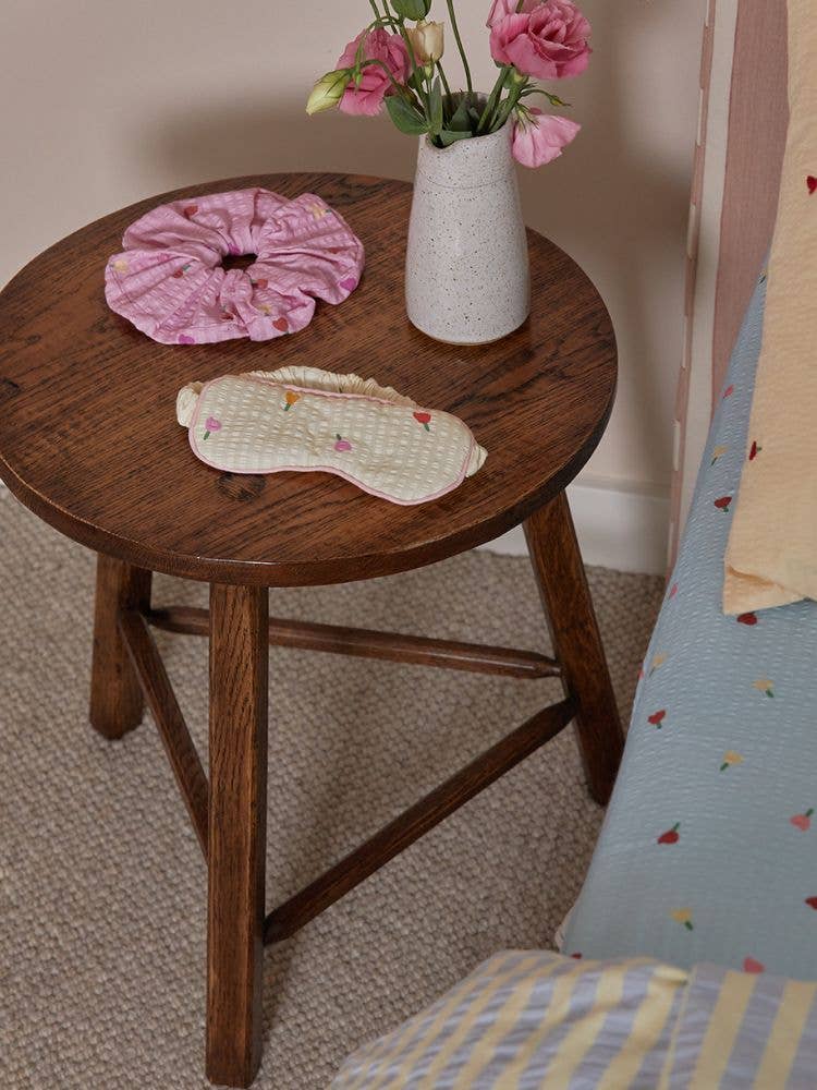 Forget Me Not Scrunchie in Peony