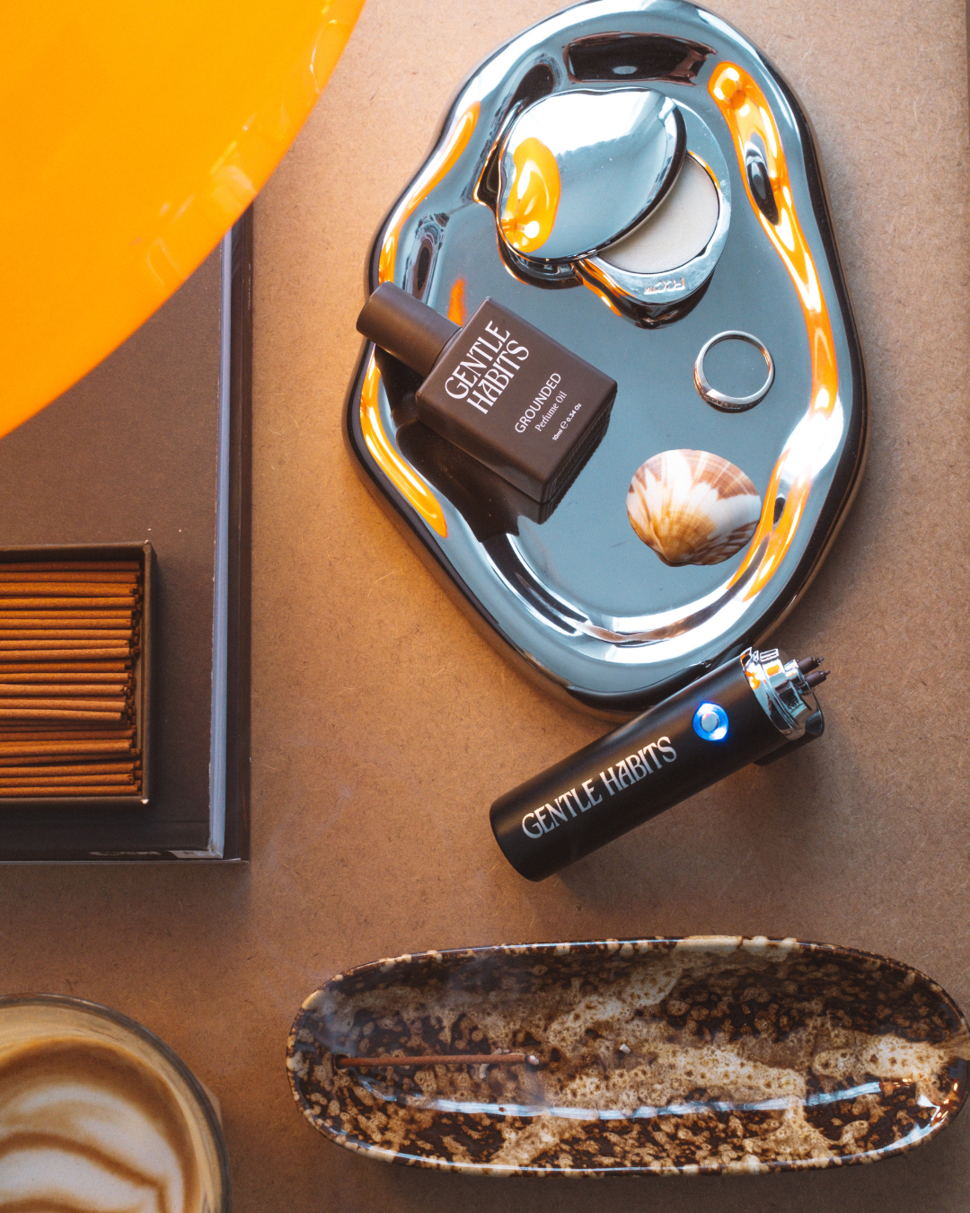 The Collector Ceramic Holder - Chocolate