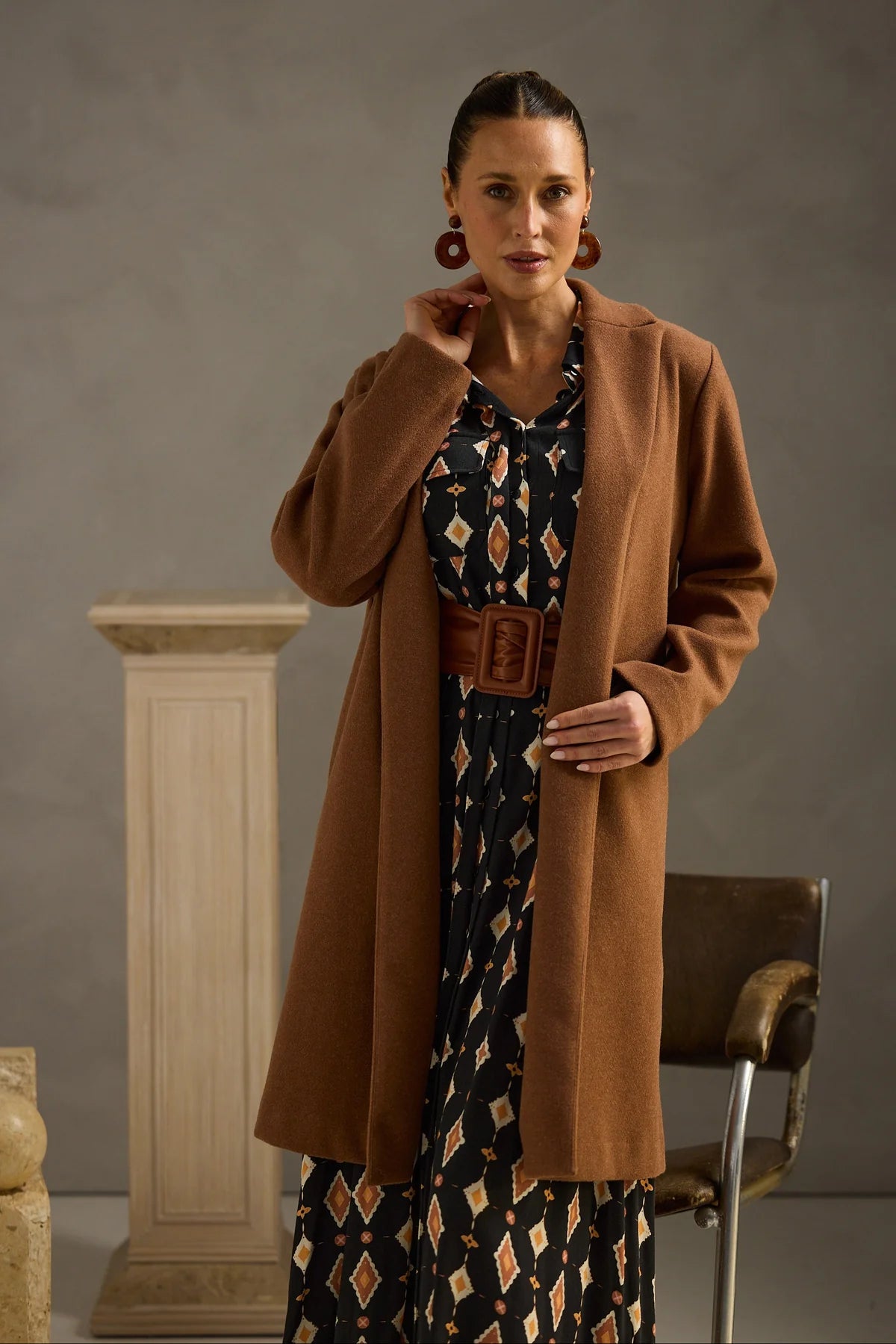 Bella Coat - Chestnut