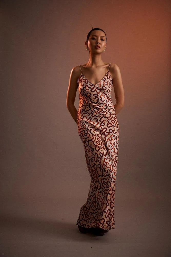 Calliope Triangle Slip Dress