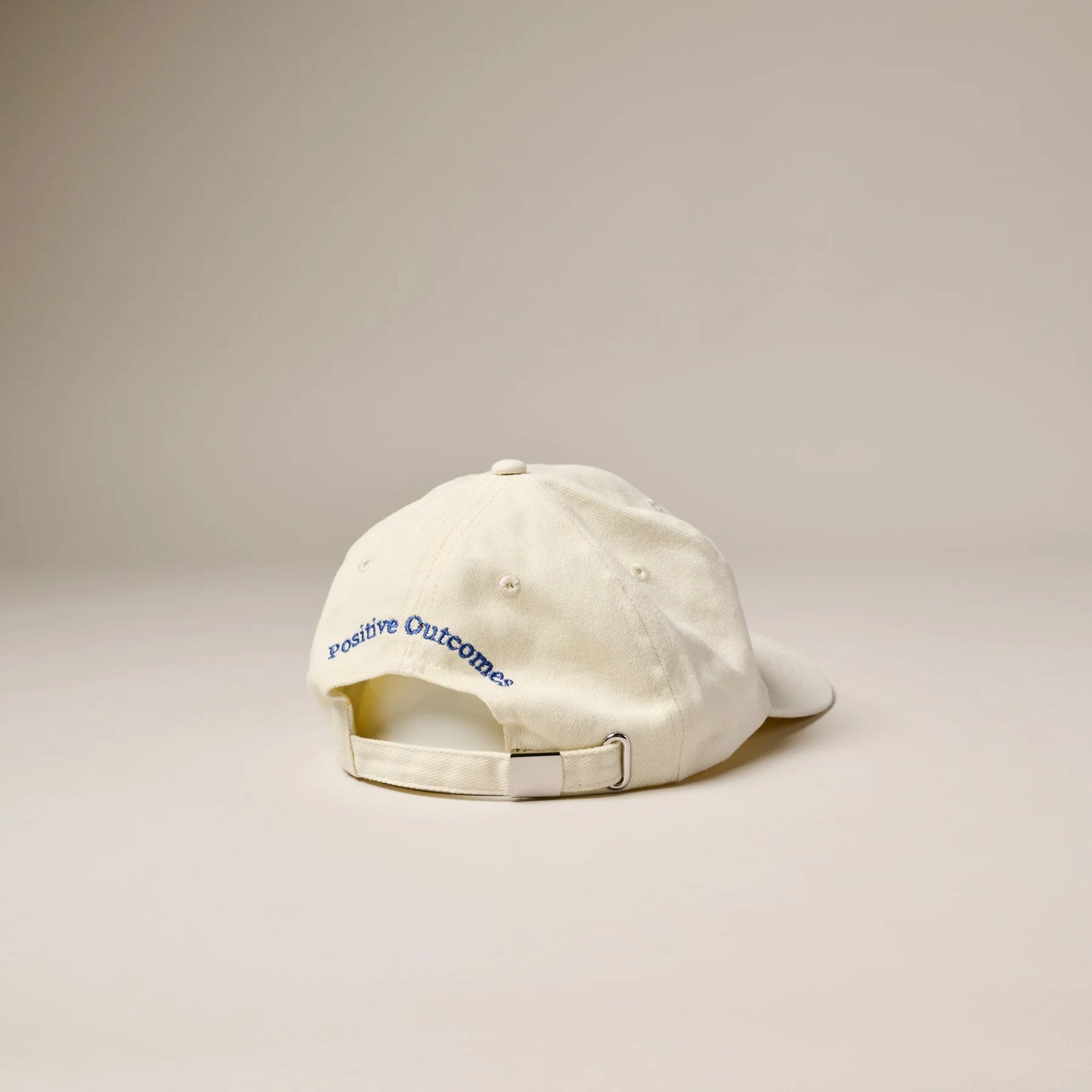 Positive Outcomes Cap - Cream/Blue