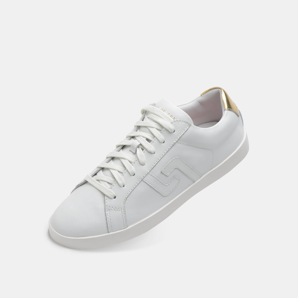 Prime White/Gold Sneaker