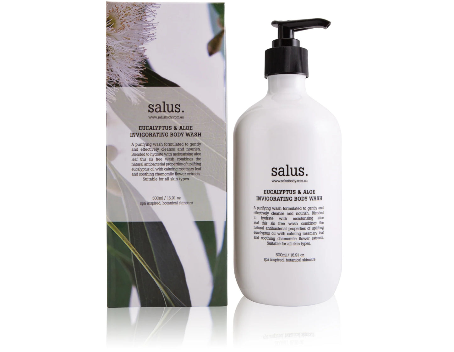 Eucalyptus & Aloe Invigorating Body Wash - 500ml