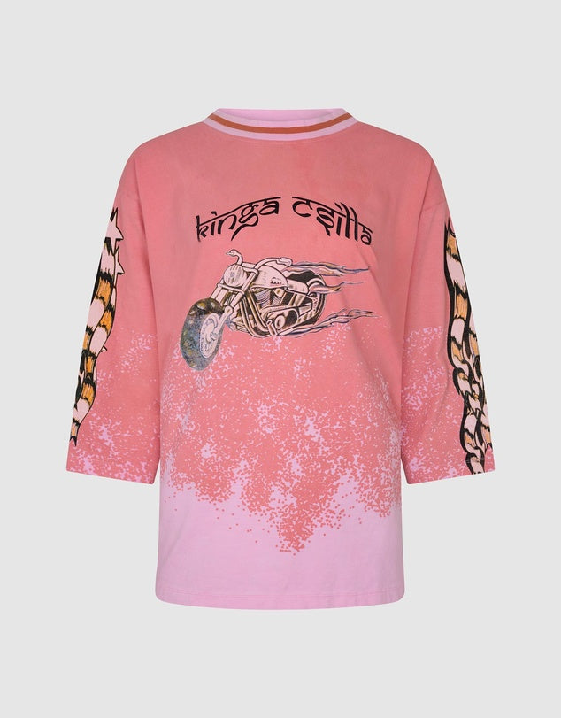 Faded Coral Desert Racer Tee