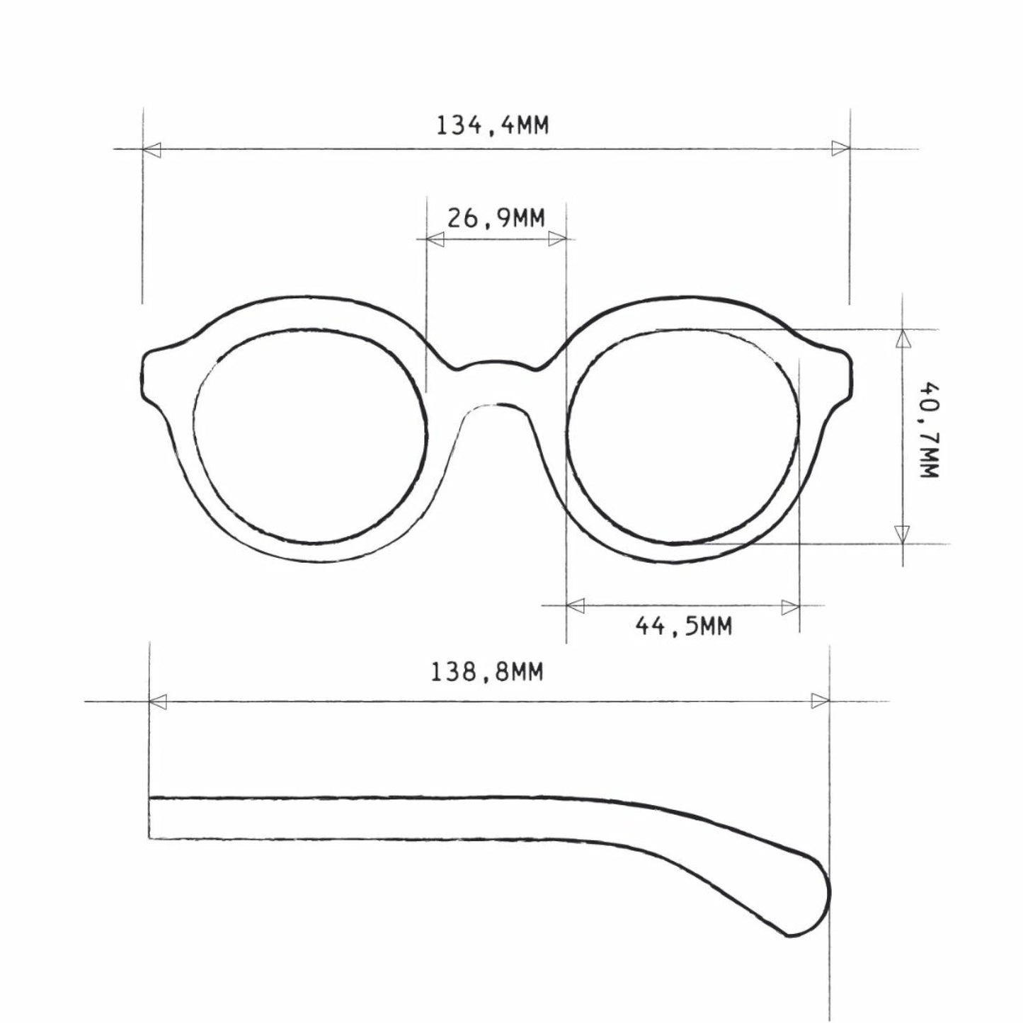 Lauro - Yellow with 3 Points Havana