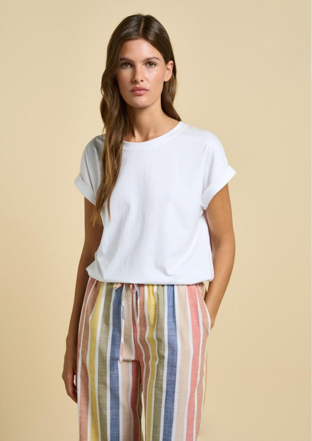 Rhodes Tee - White