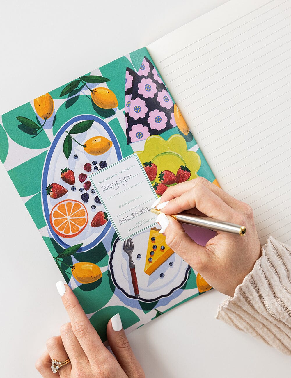 Lemon Tart & Berries Workbook