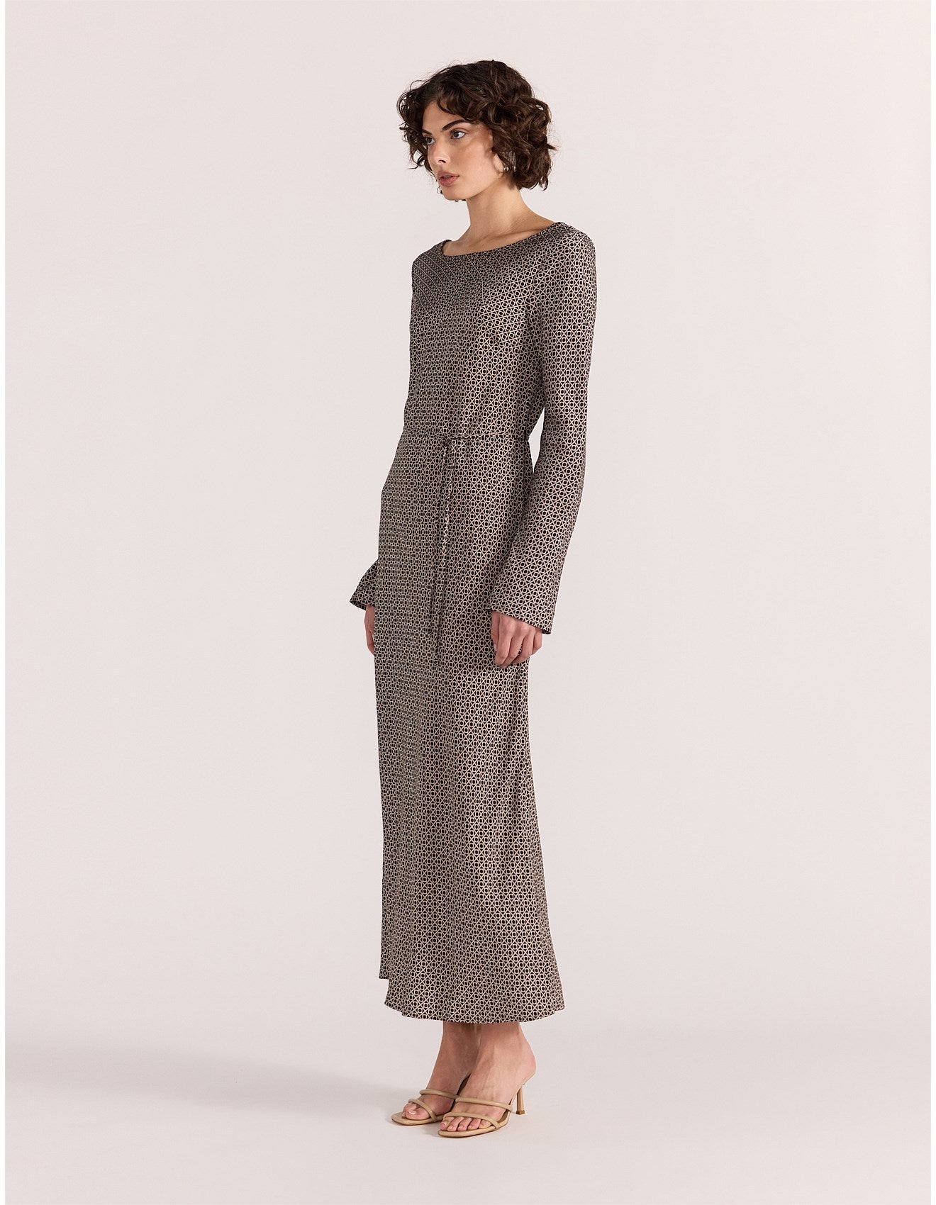 Calla Bias Midi Dress