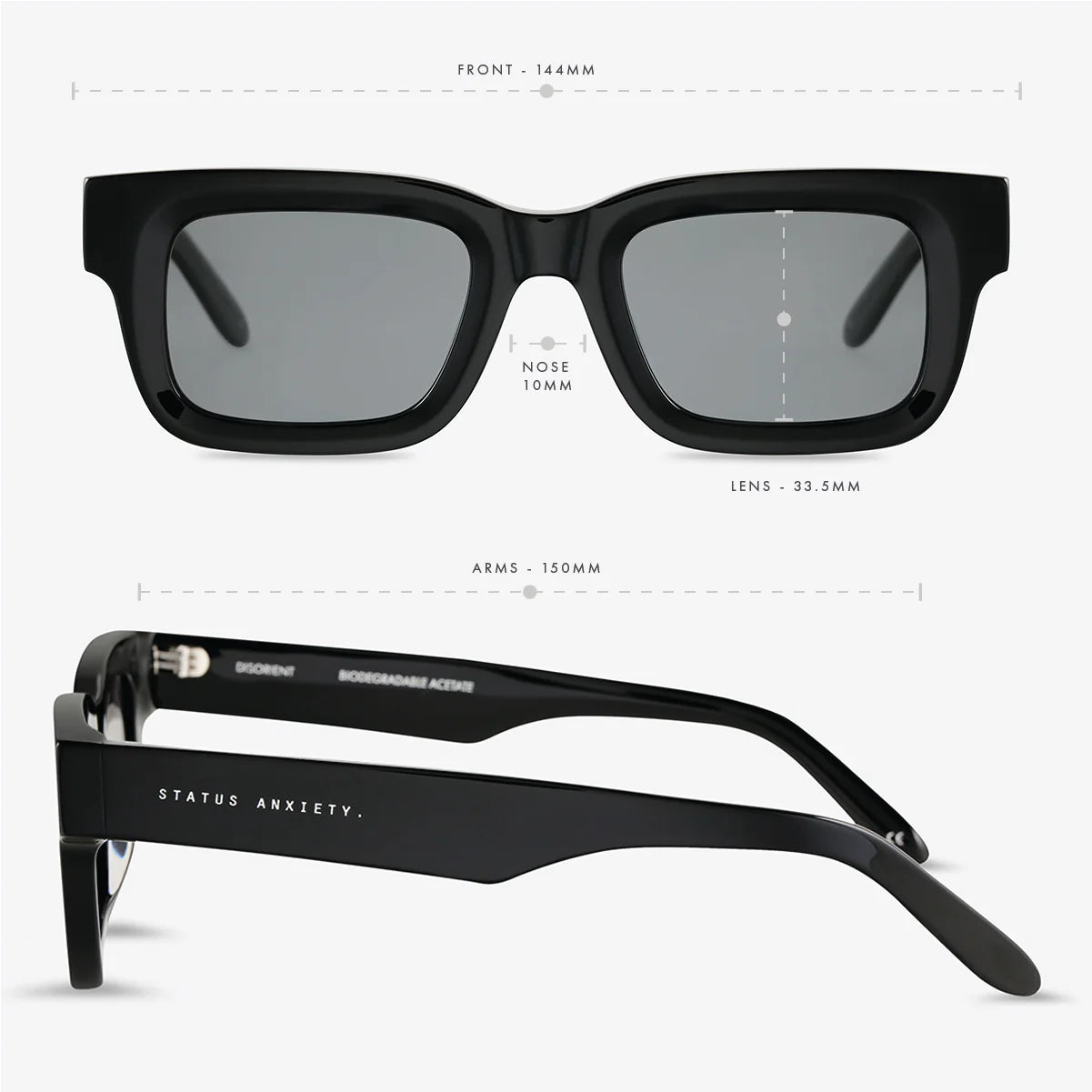 Disorient Sunglasses - Black