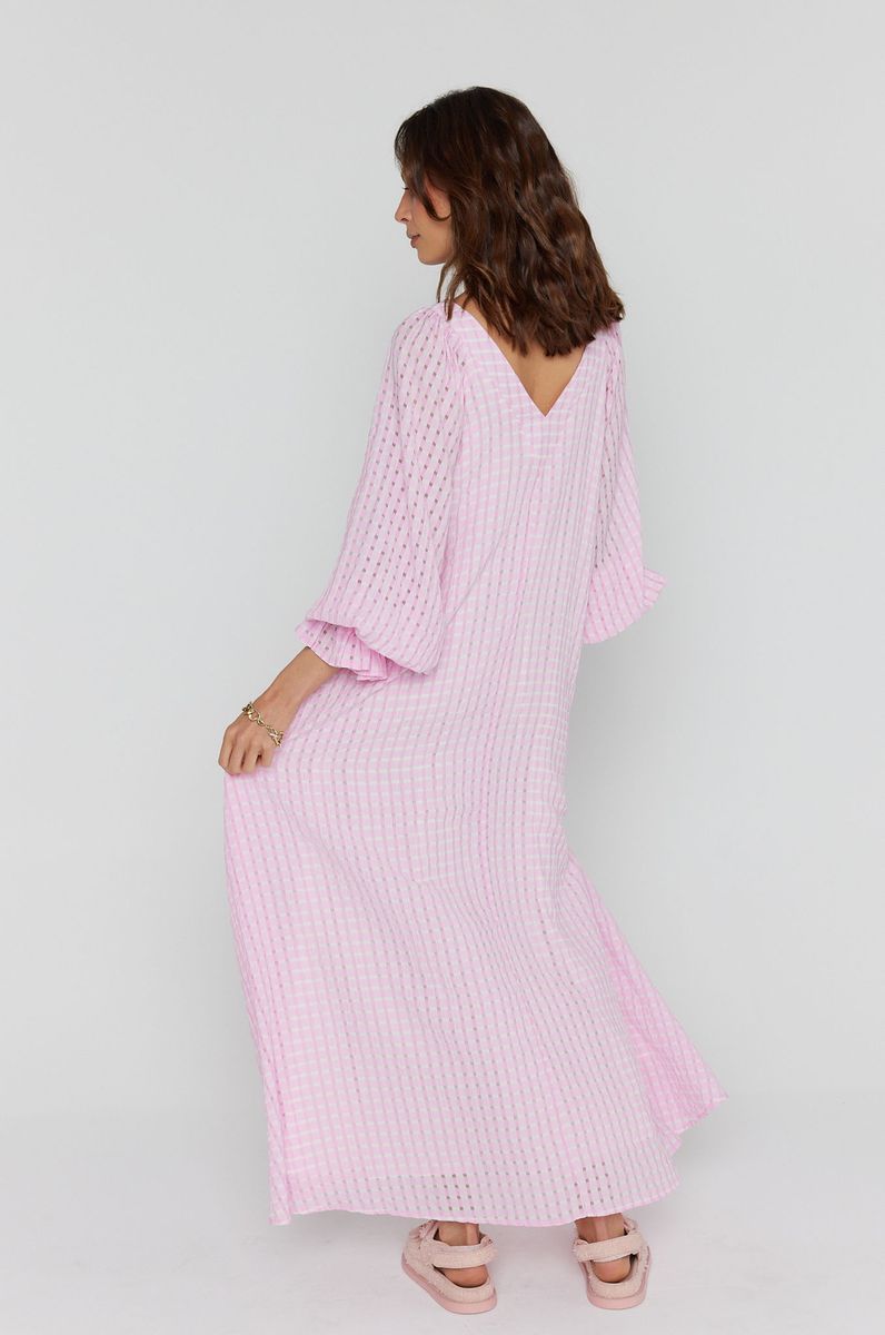Madero Pink Chequer Dress