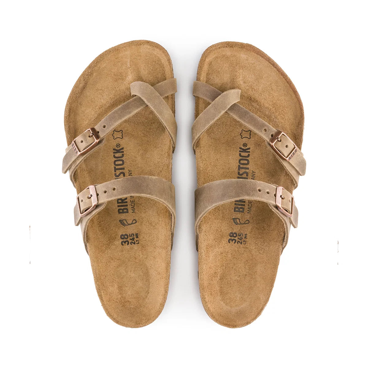 Mayari Tabacco Brown Oiled Leather - Regular