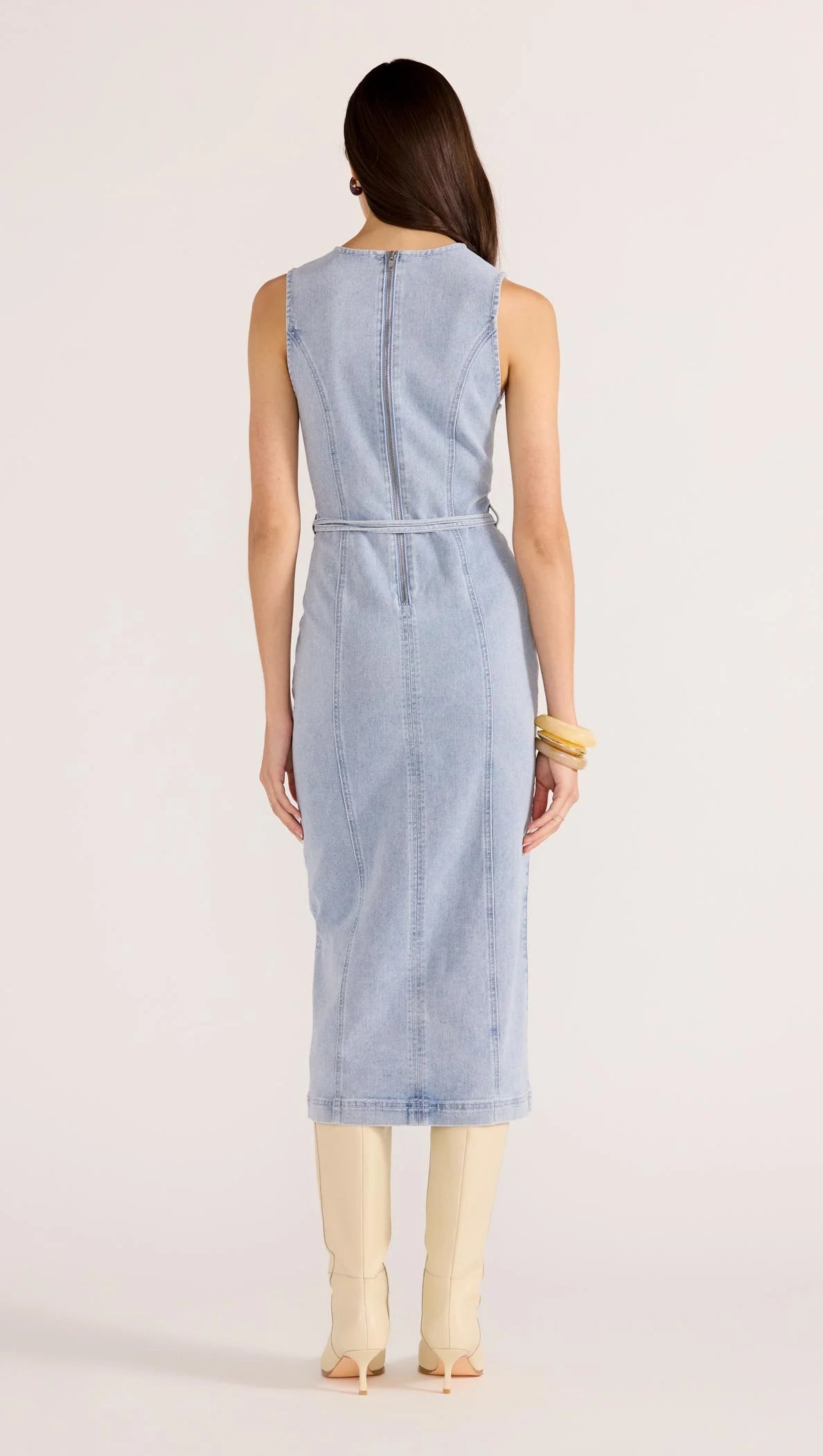 Oliver Denim Midi Dress