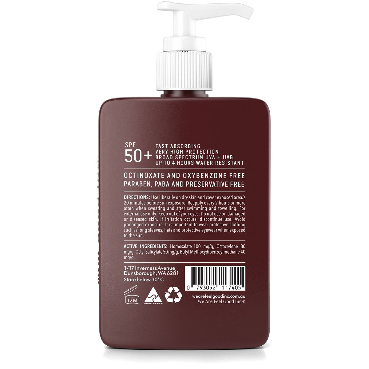 Coconut Sunscreen SPF 50+ - We Are Feel Good Inc.
