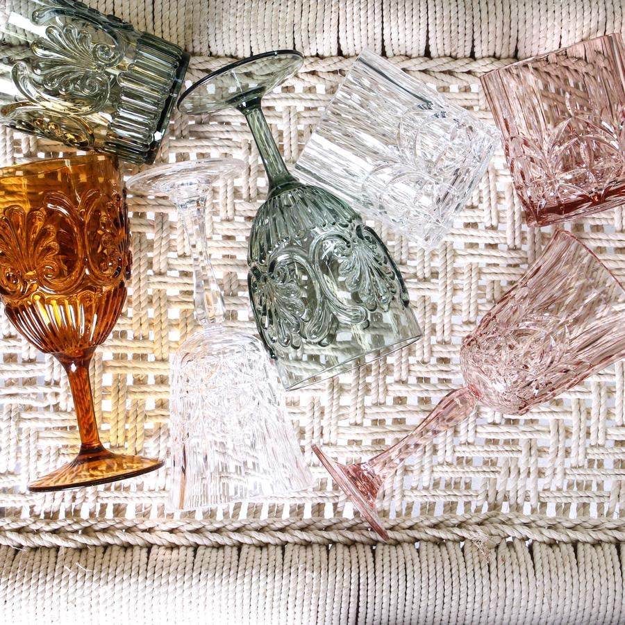 Flemington Acrylic Goblet - Sage