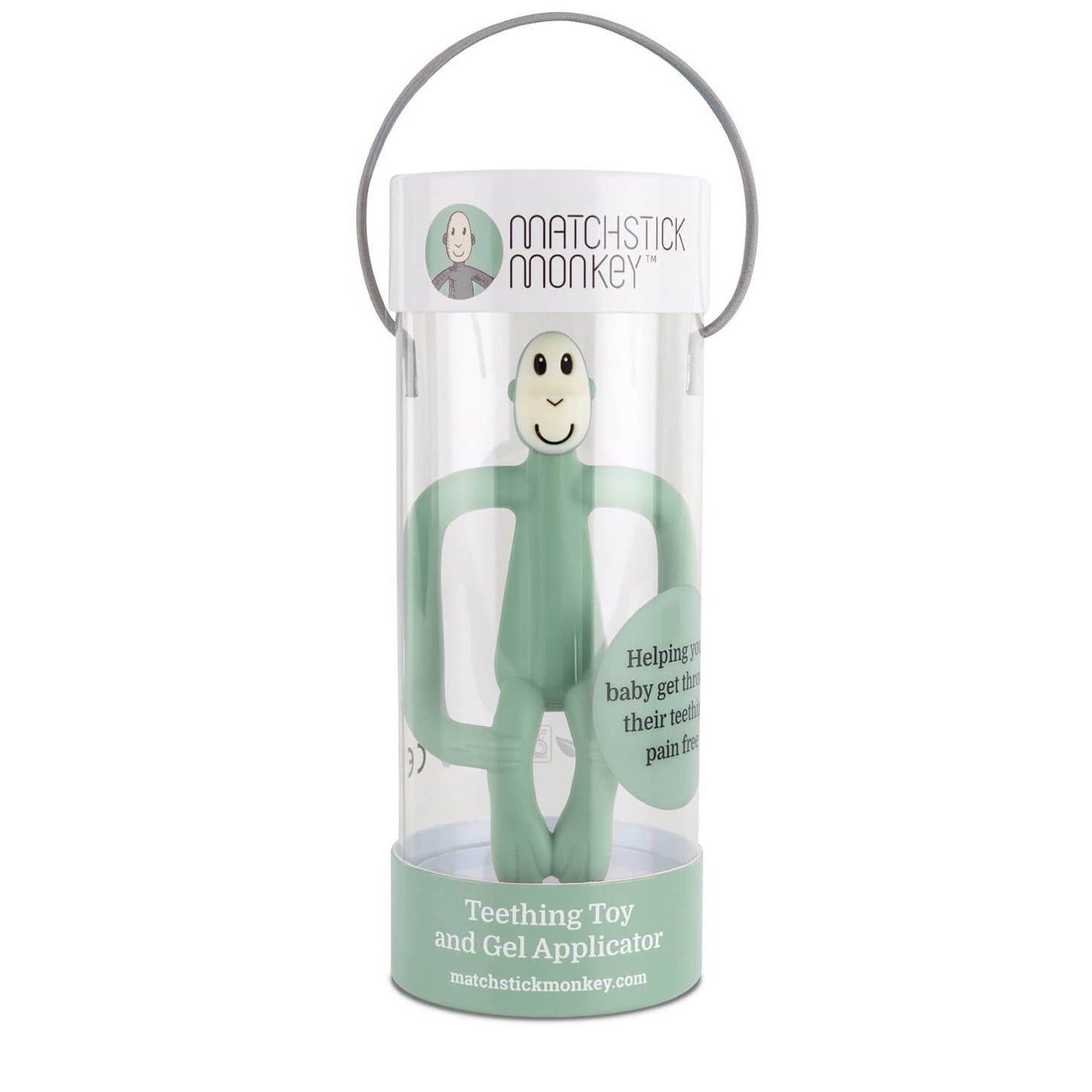 Teething Toy and Gel Applicator: Lilac