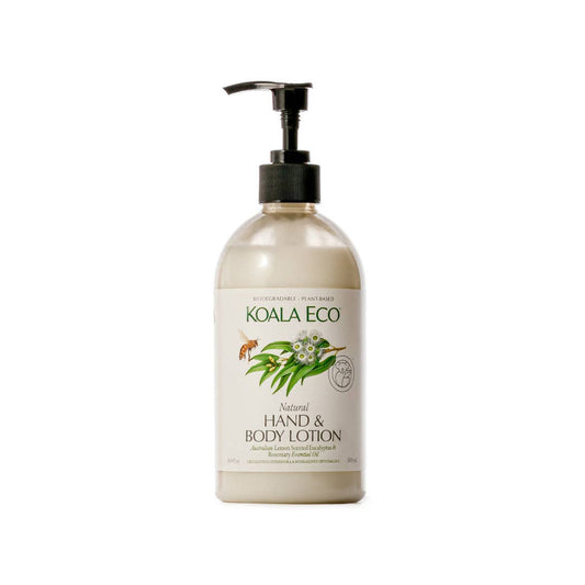 Hand & Body Lotion - Lemon Scented Eucalyptus & Rosemary: 500mL