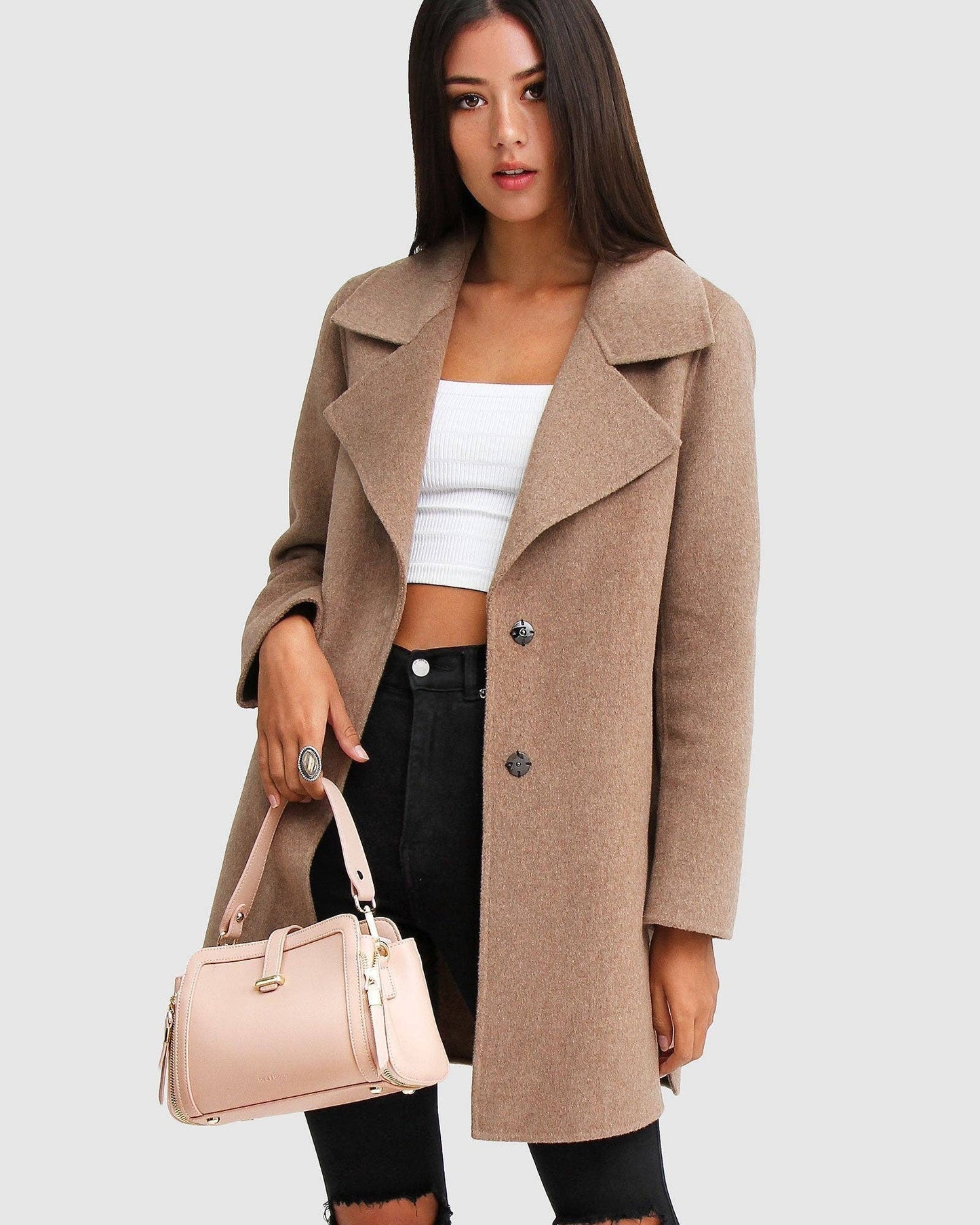 Ex-Boyfriend Wool Blend Jacket - Oat