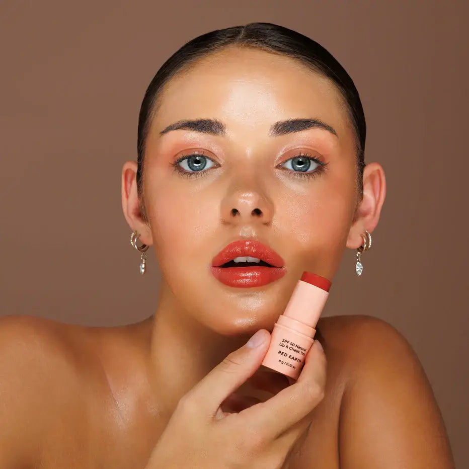 SPF 50 Natural Lip & Cheek Tint: Rose
