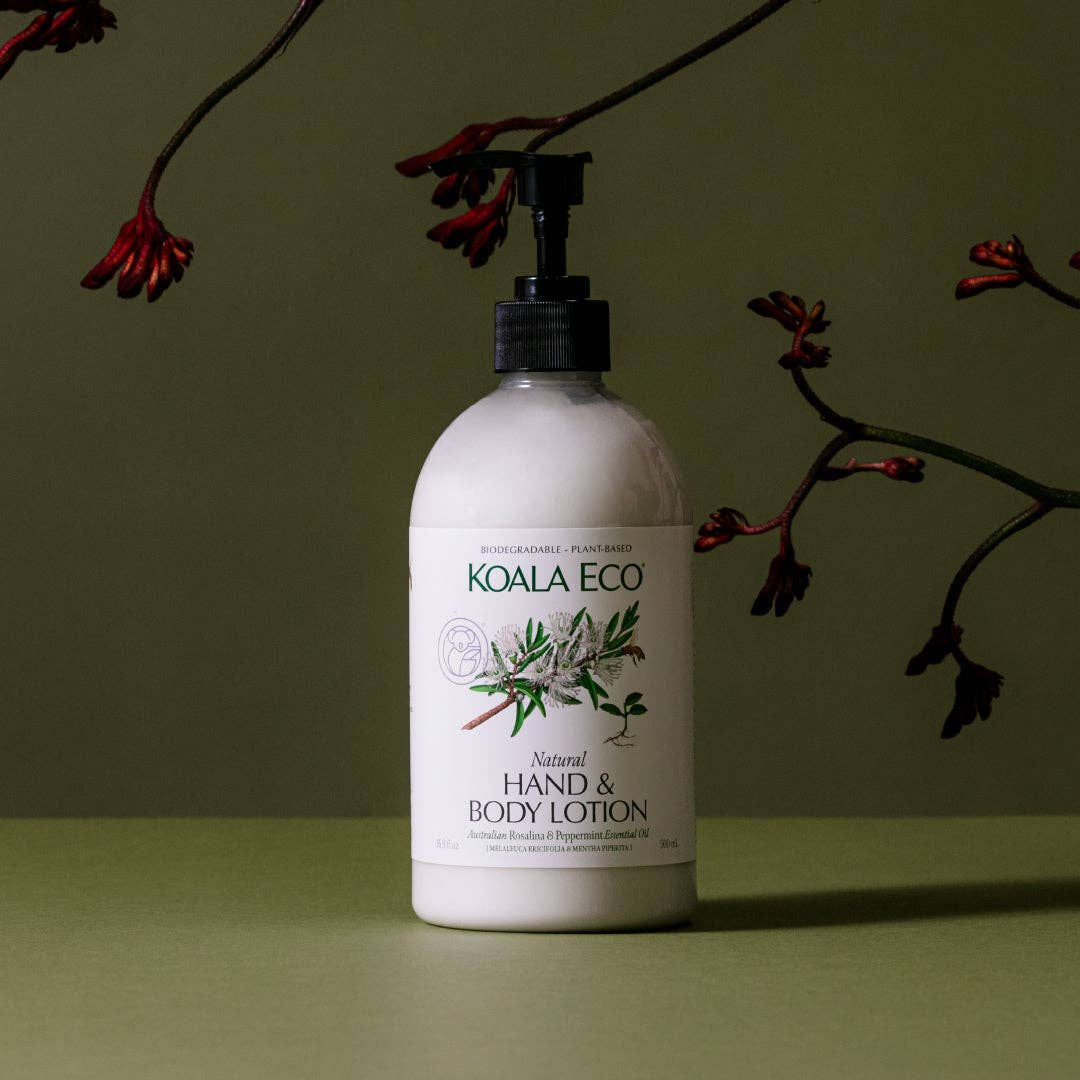 Hand & Body Lotion - Rosalina & Peppermint
