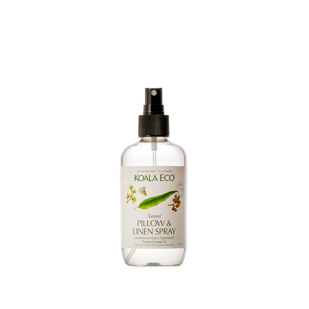 Natural Pillow & Linen Spray - Eucalyptus, Peppermint & Rosalina: 250ml