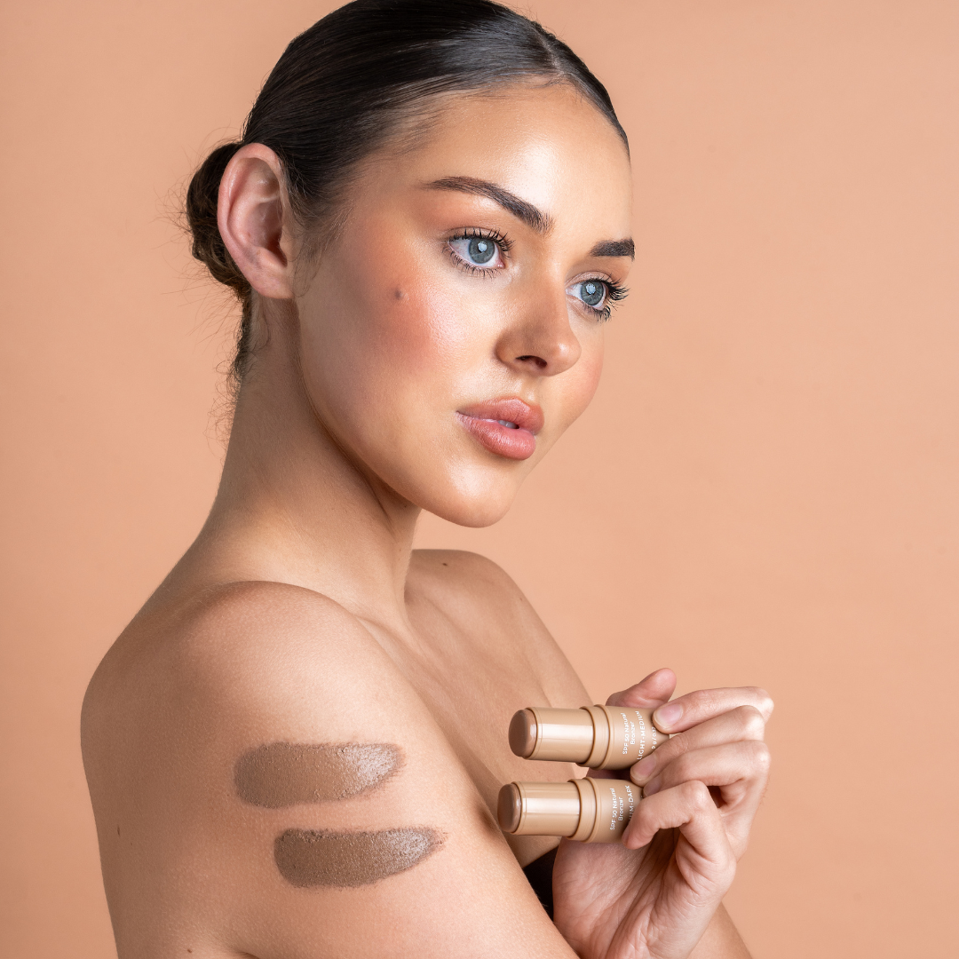 SPF 50 Natural Bronzer: Medium-Dark