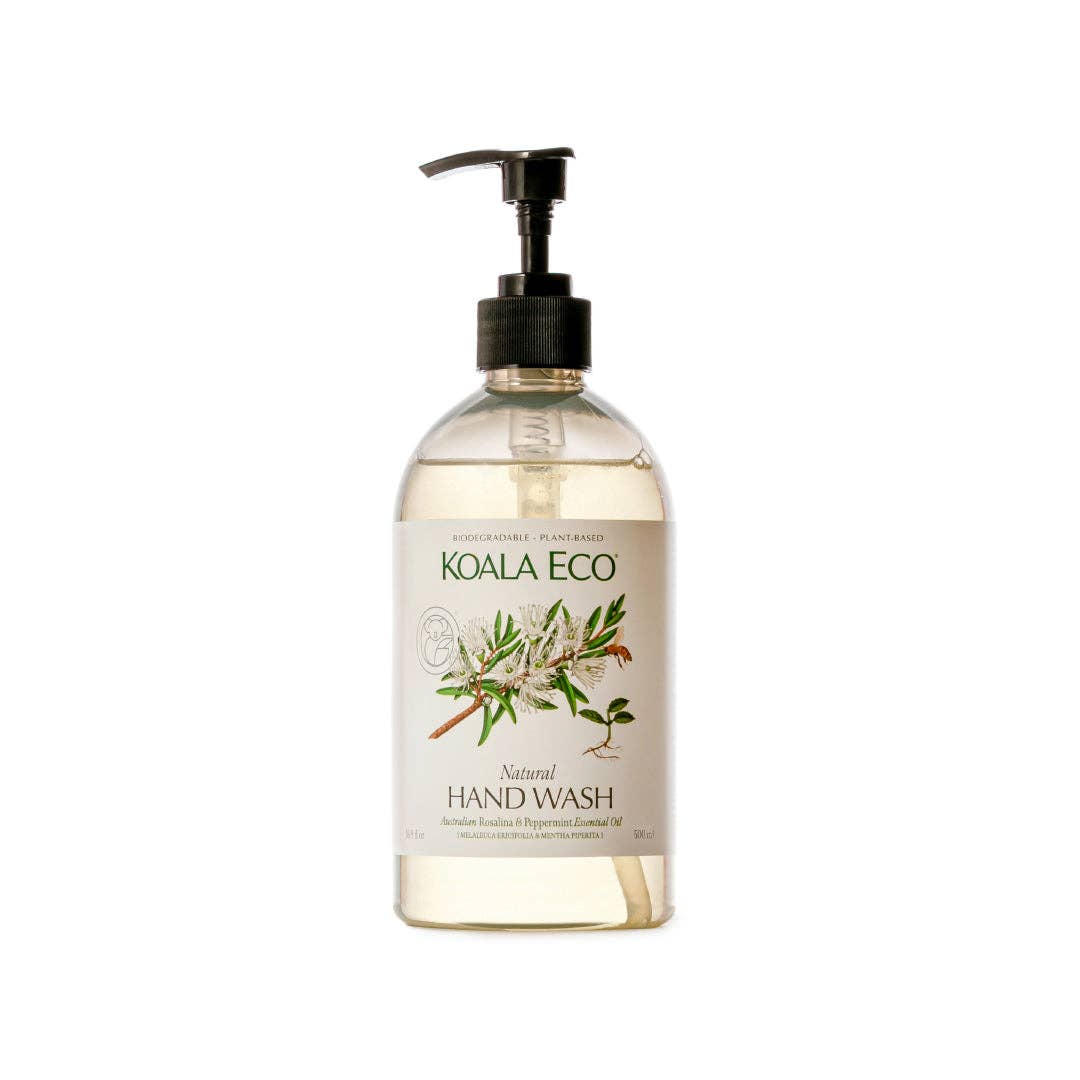 Natural Hand Wash - Rosalina & Peppermint: 500ml