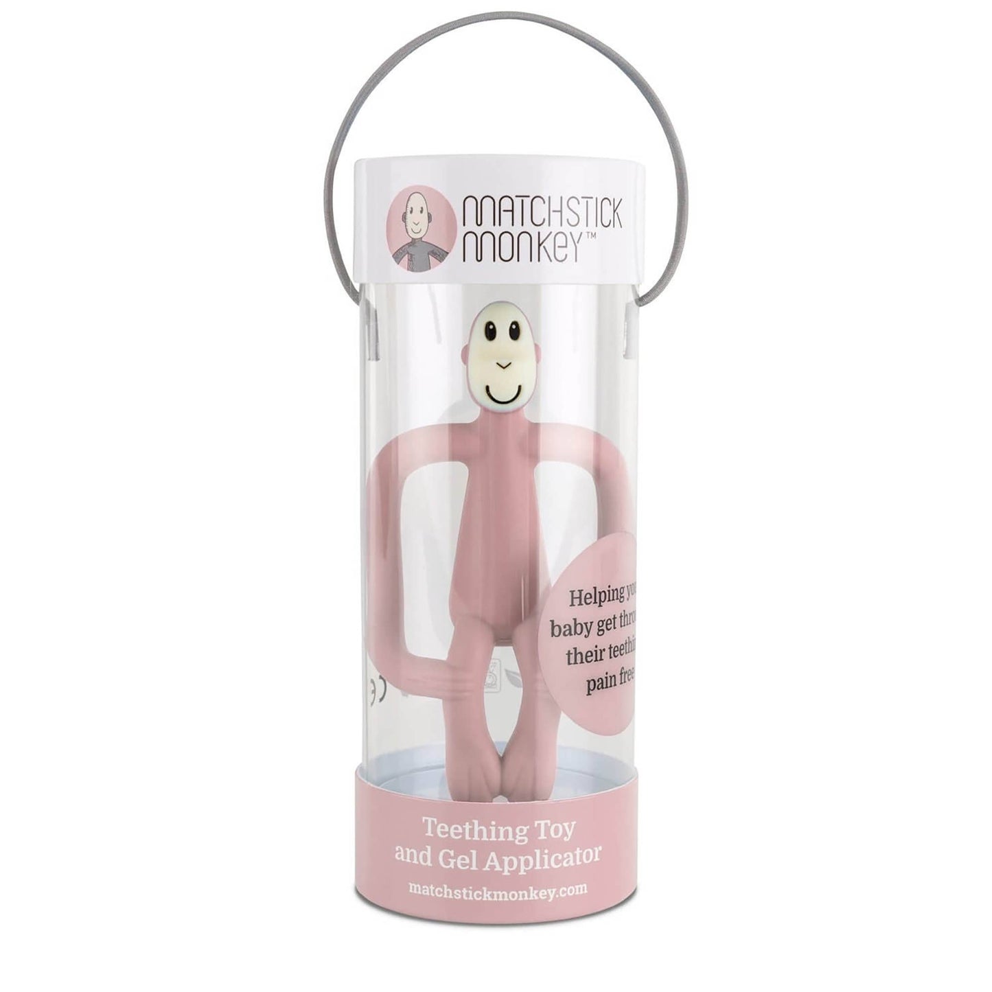 Teething Toy and Gel Applicator: Lilac