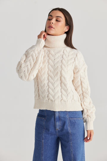 Stacie Knit - Off White