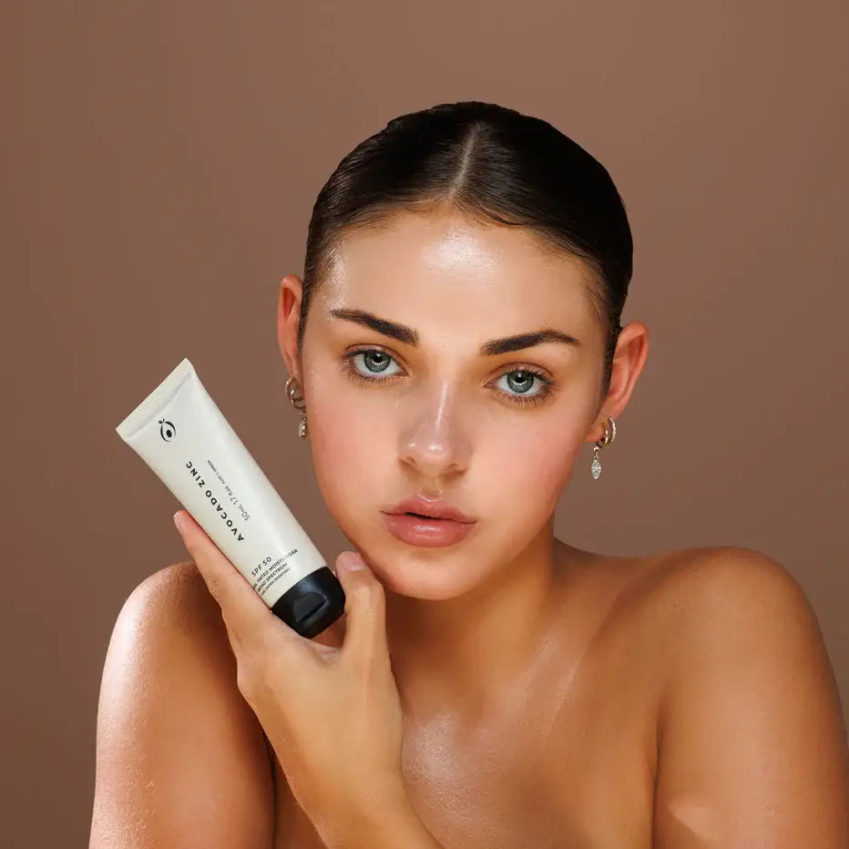 SPF 50 Natural Tinted Moisturiser: Medium-Dark