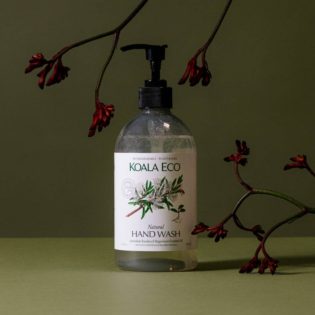 Natural Hand Wash - Rosalina & Peppermint: 500ml