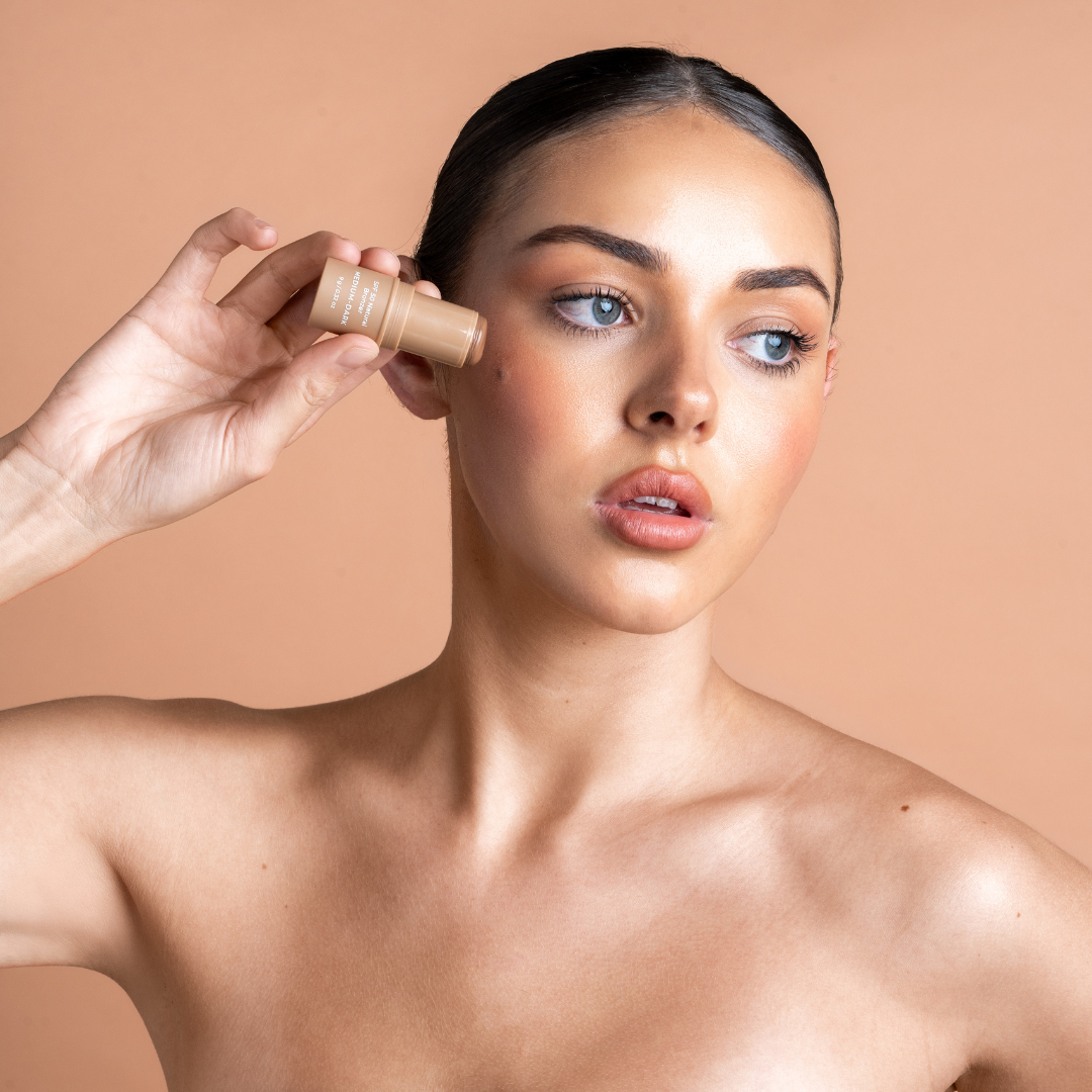 SPF 50 Natural Bronzer: Medium-Dark