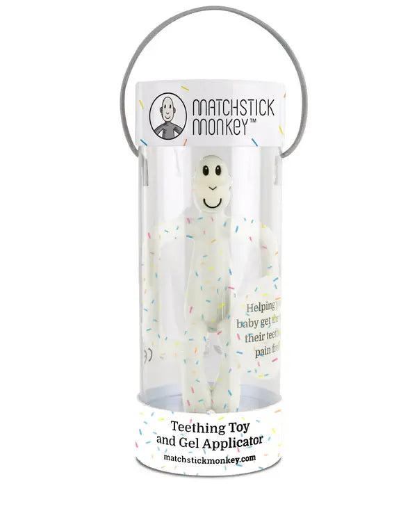 Teething Toy and Gel Applicator: Lilac