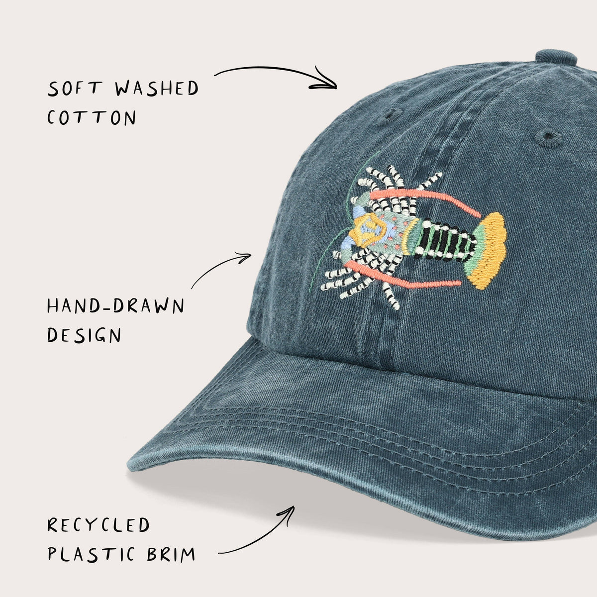 Tropical Rock Lobster Lid