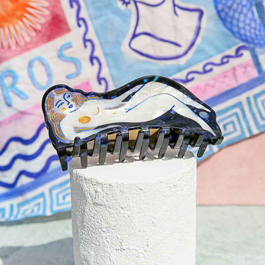 Figure Hair Claw Blue
