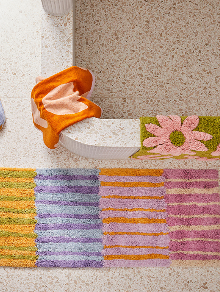 Strokes Bath Runner