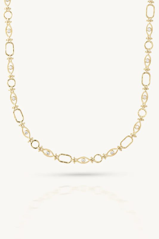 All Seeing Eye Gold Necklace