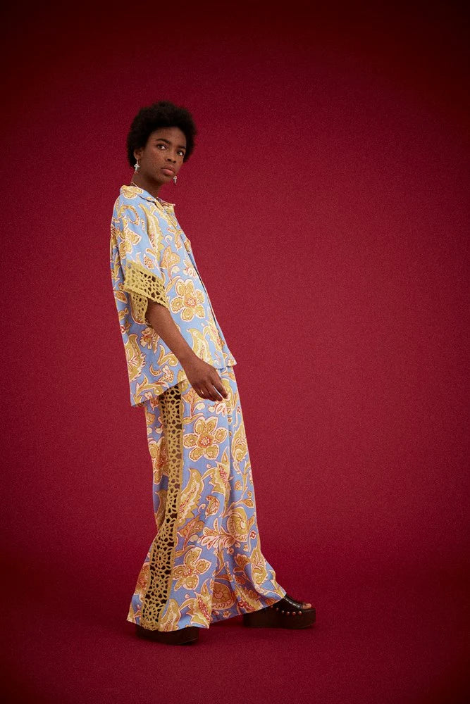 Blue Miller Liu Blouse