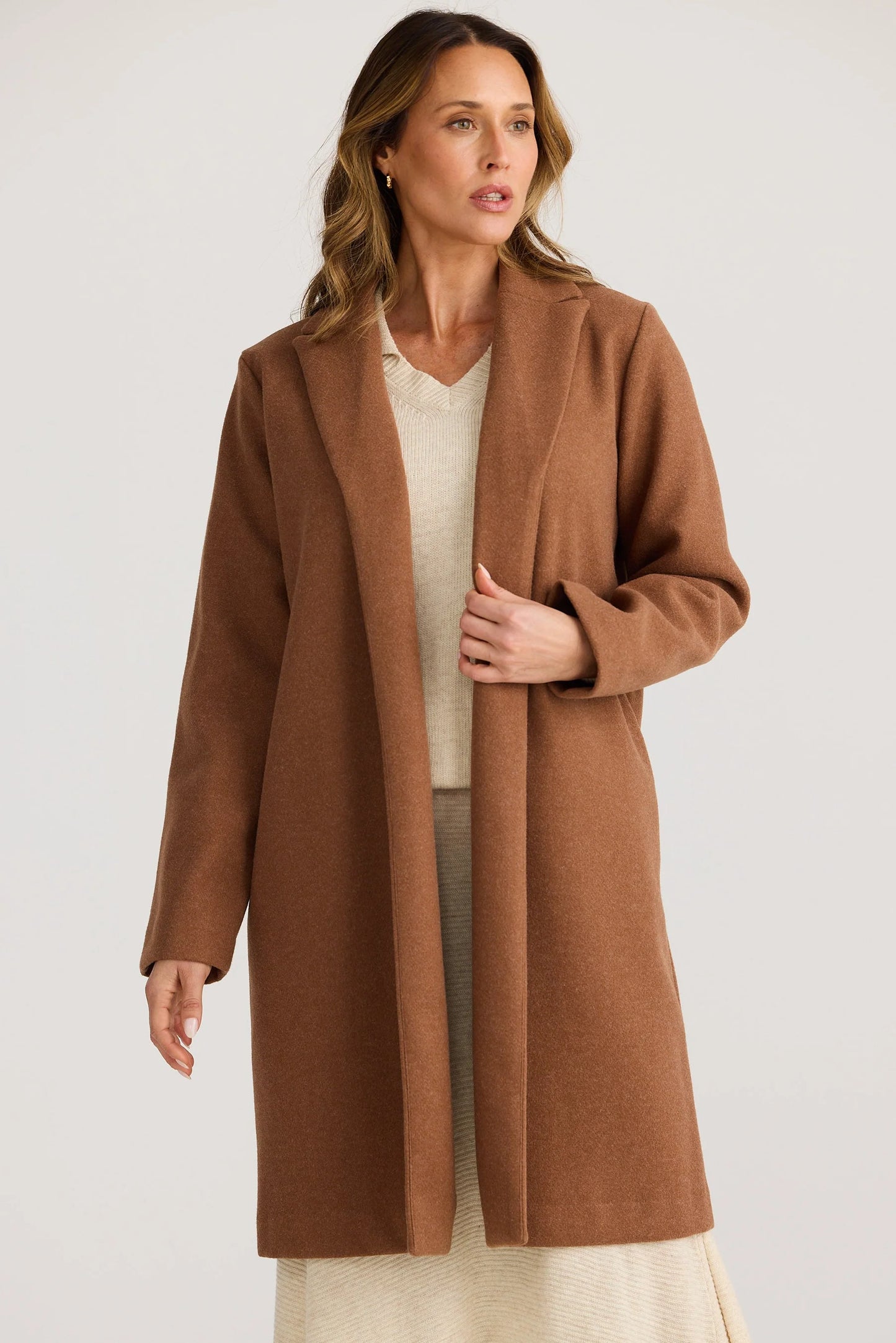 Bella Coat - Chestnut