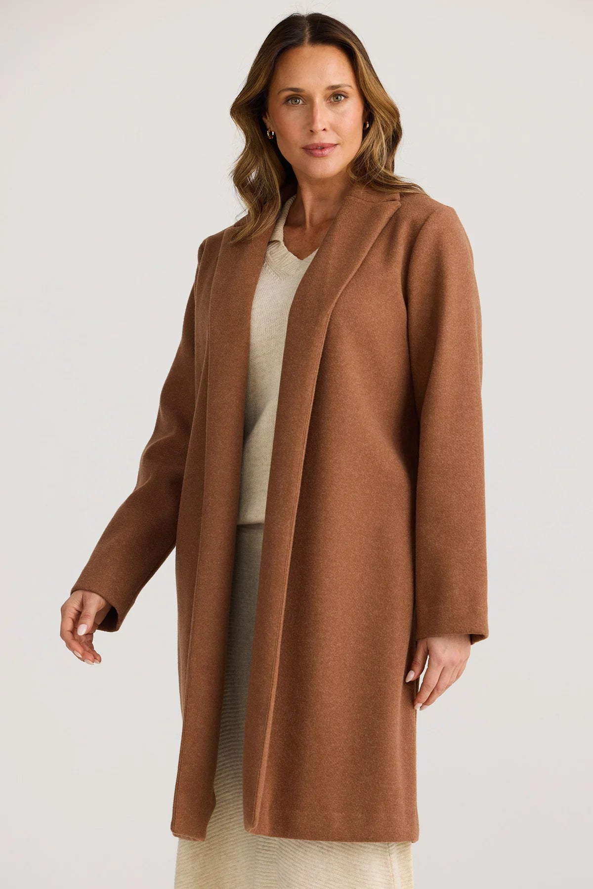 Bella Coat - Chestnut