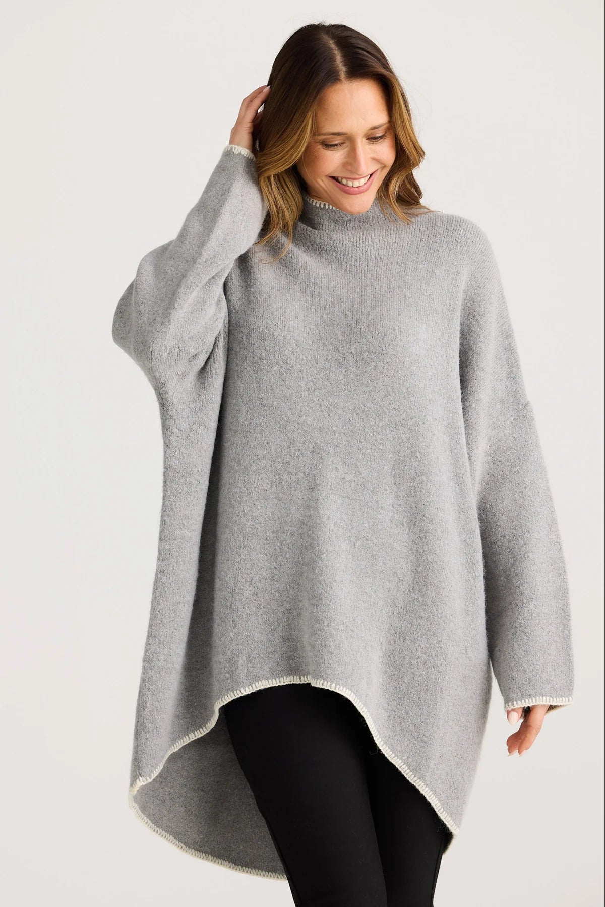 Pirie Knit - Grey Marle