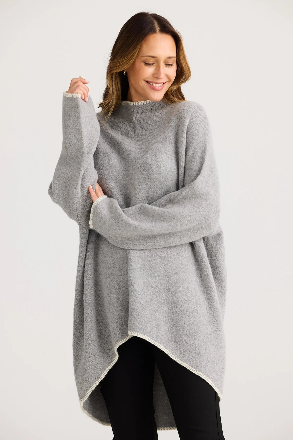 Pirie Knit - Grey Marle