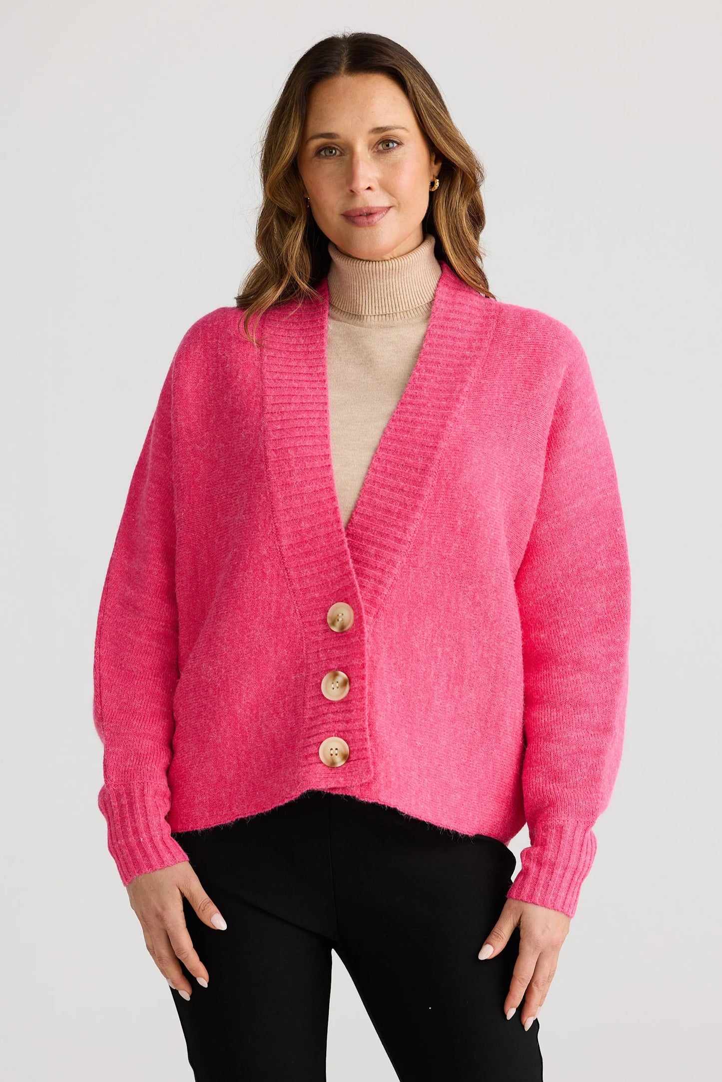 Carrington Cardi - Hot Pink