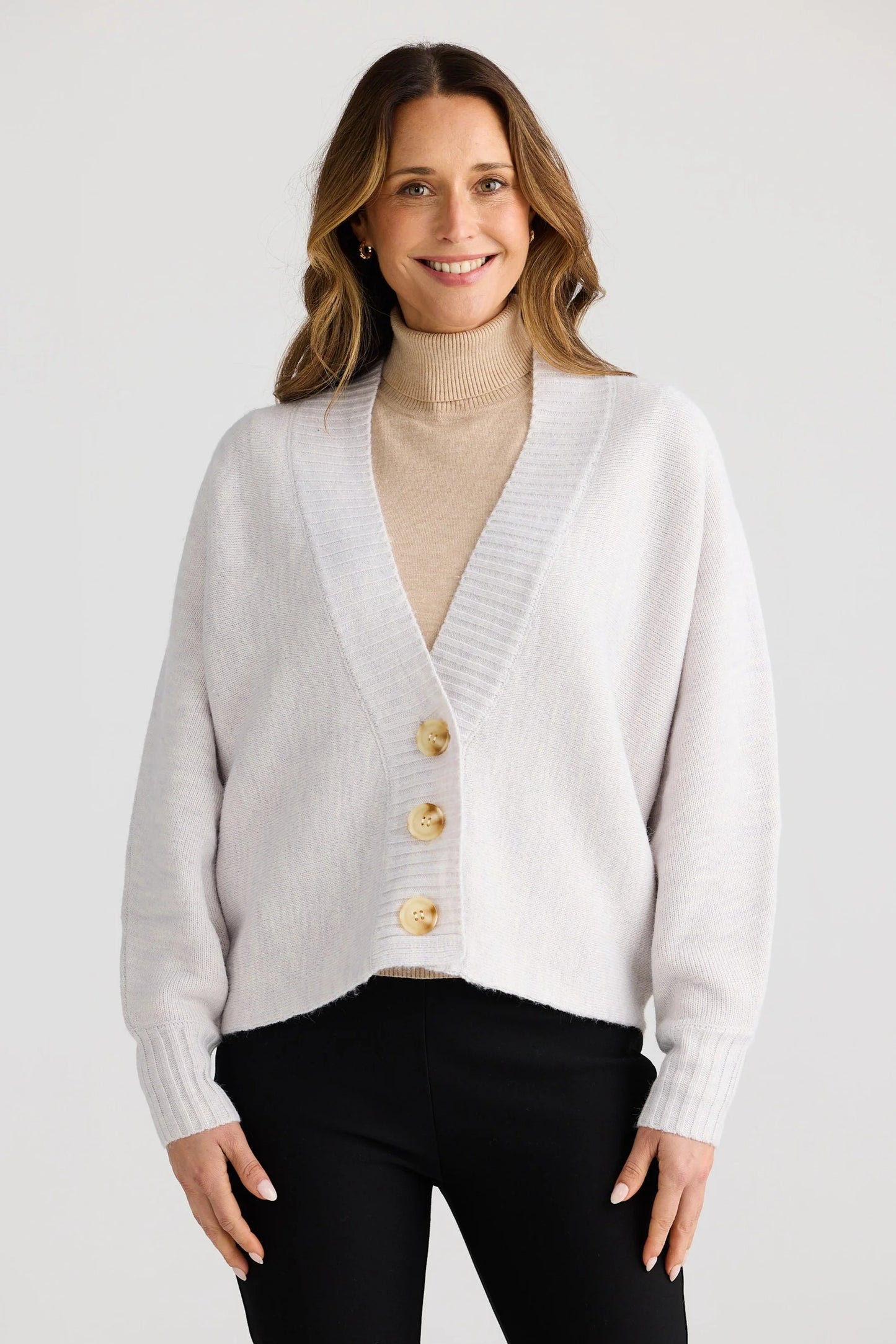 Carrington Cardi - Ice Grey