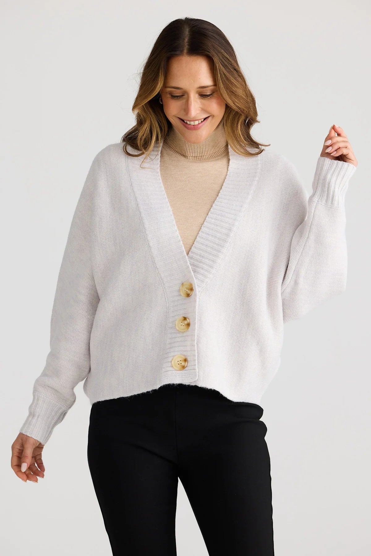 Carrington Cardi - Ice Grey