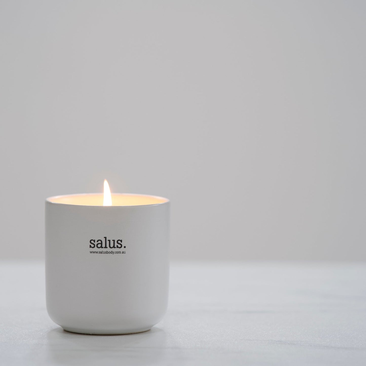 Rose Geranium Soy Porcelain Candle