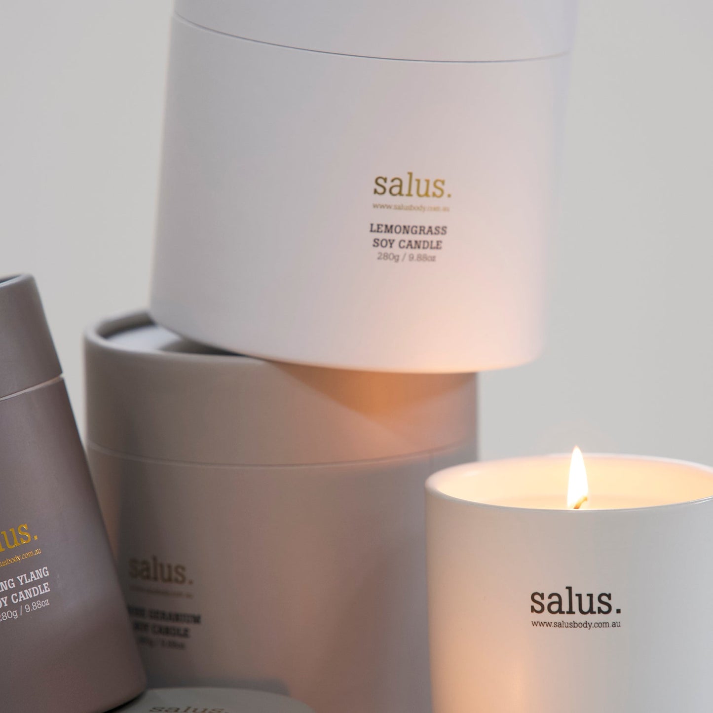 Lemongrass Soy Porcelain Candle