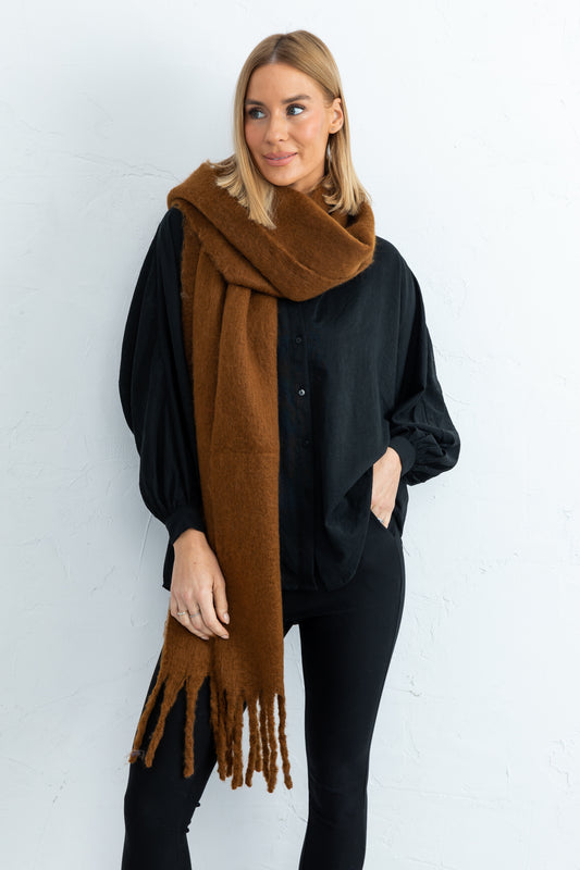Cape Schnack Scarf - Brandy