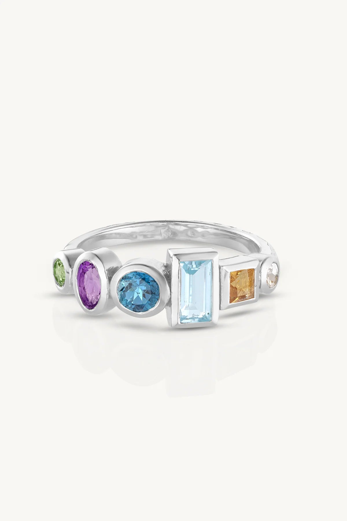 Carnivale Silver Ring - Size 8