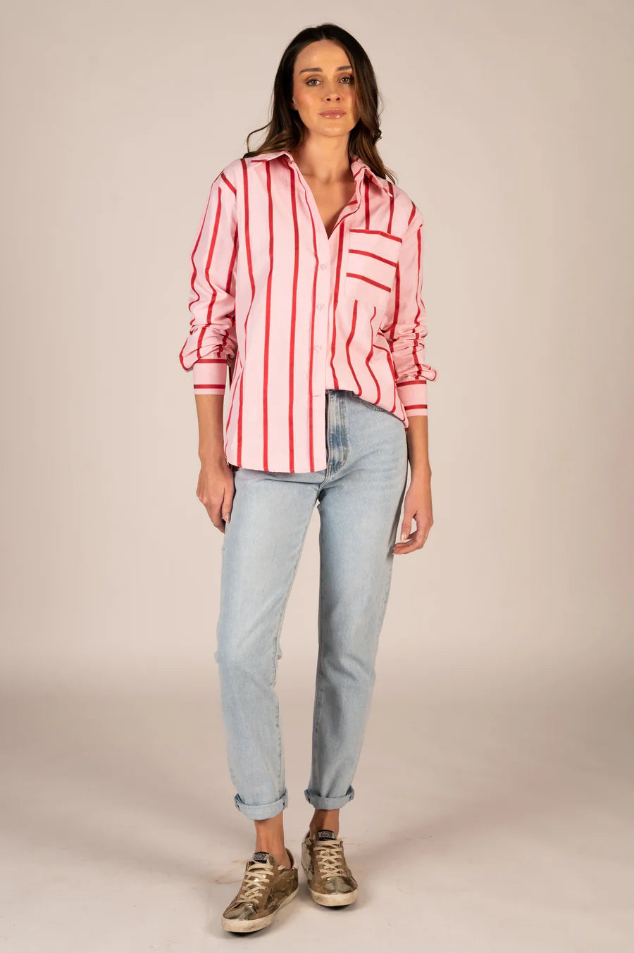 Chloe Shirt - Candy Stripe
